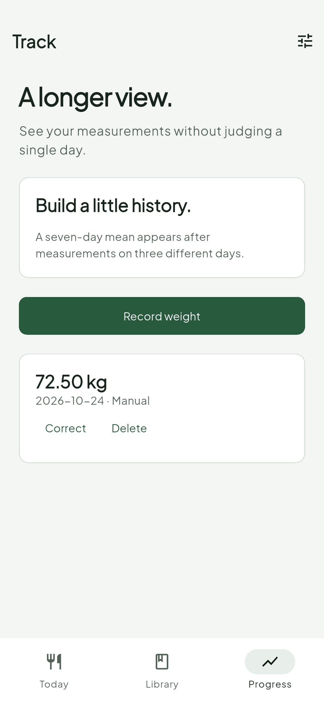 Track: A little history, a clearer view